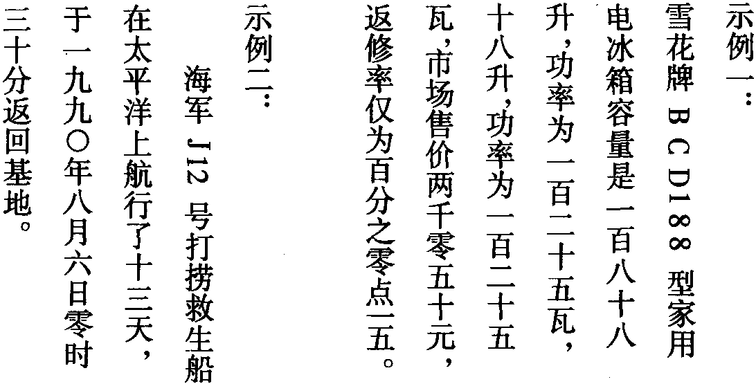 出版物上數(shù)字用法的規(guī)定